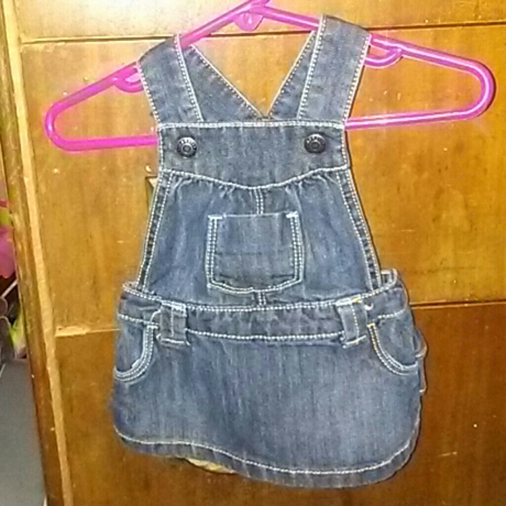 Overall Jean Dress